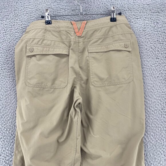 The North Face Pants Womens 10 Horizon II Khaki Convertible Utility Outdoor UPF* - Picture 5 of 16